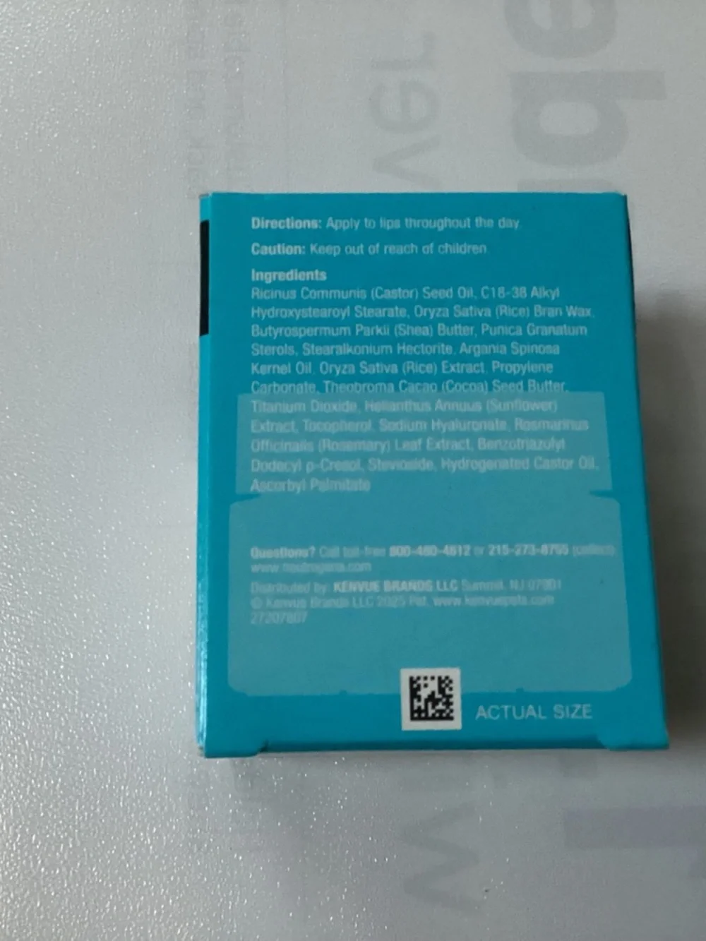 Neutrogena Hydro Boost Hyaluronic Acid Lip Balm Sheer Ice Fragrance Free 15g
